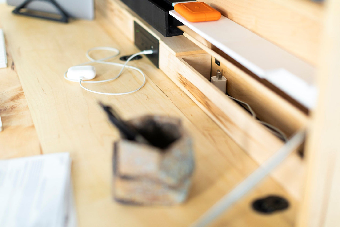 Oak Art Desk