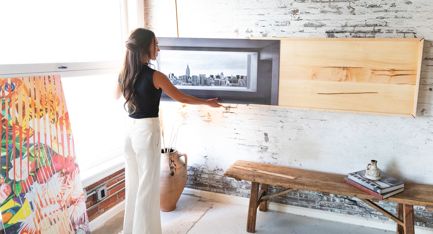 Oak Art Desk