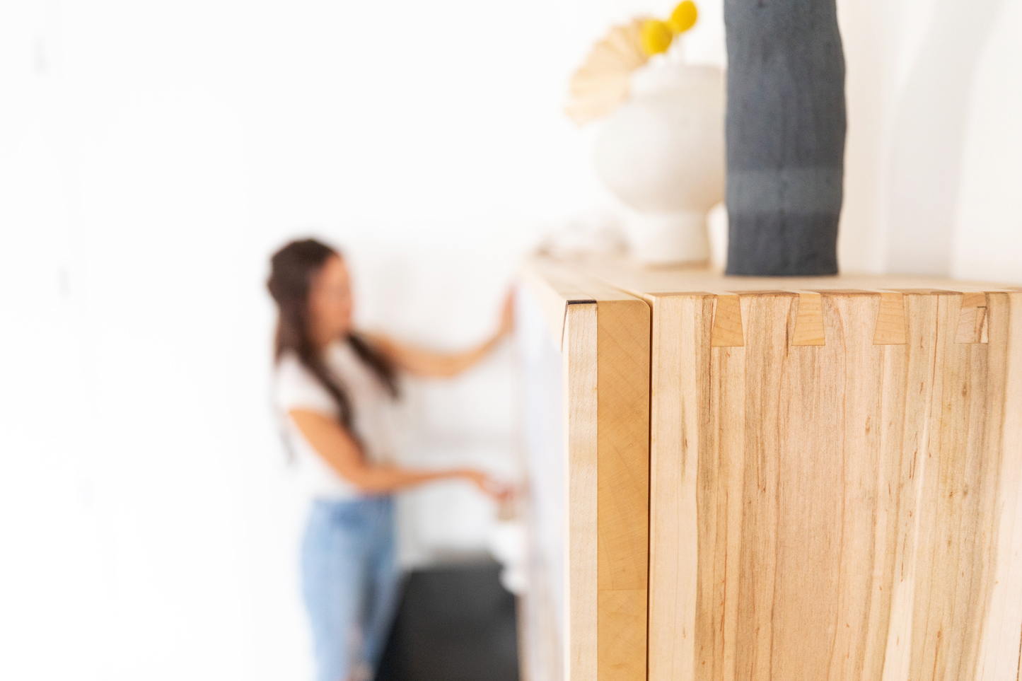 Oak Art Desk